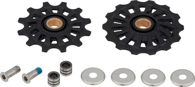 Campagnolo Engranajes Ekar - negro/12 dientes (rueda guía), 14 dientes (rueda tensora)