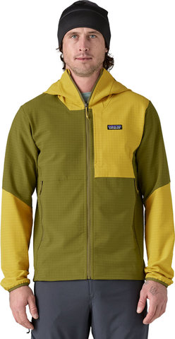 Patagonia R1 TechFace Hoody Jacke Modell 2024 - graze green/M