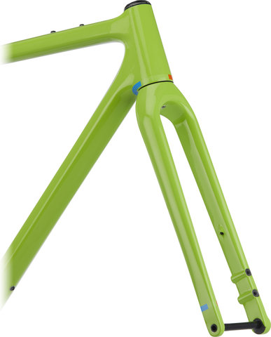 OPEN Kit de cuadro NEW U.P. - green/M/12 mm Eje Pasante
