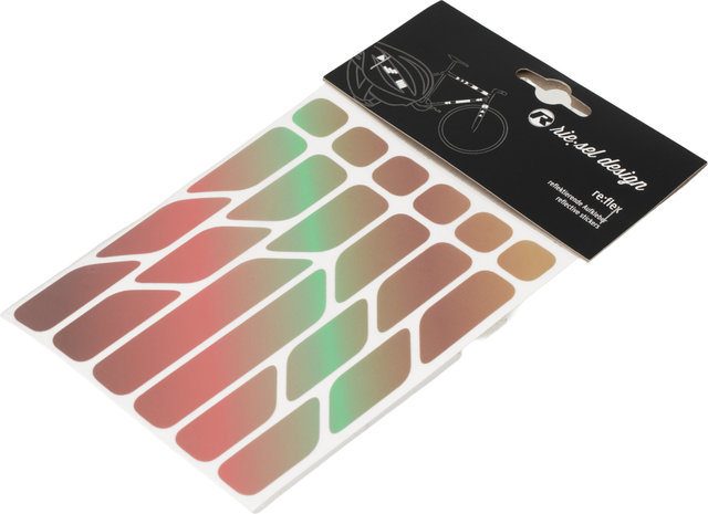rie:sel design Re:Flex Everywhere Reflector Set - red-green