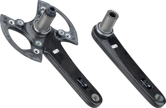 Campagnolo SuperRecord WRL 13-fach Kurbelarmset - carbon/172,5 mm/ohne Kettenblatt