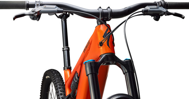 Specialized Turbo Levo 4 Comp Carbon 29"/27,5" - gloss orange tint over silver dust-dark navy/160 mm/44 mm/155,0 mm/29" (VR), 27,5" (HR)/L