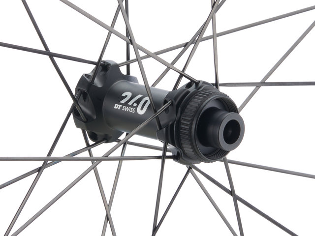 DT Swiss CRC 1400 SPLINE 35 Center Lock Disc Carbon 28" Wheelset - black/142 mm/100 mm/28"/Shimano Road/100 mm/Shimano Road/100 mm/142 mm