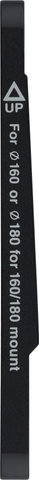 Shimano Scheibenbremsadapter für 140 mm Scheibe - schwarz/VR FM 140/160 auf FM 140