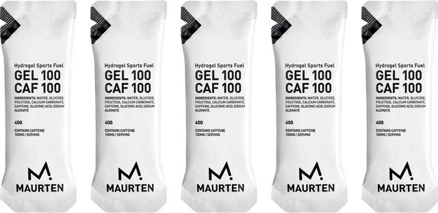 Maurten GEL 100 CAF 100 Energiegel - 5 Stück - neutral