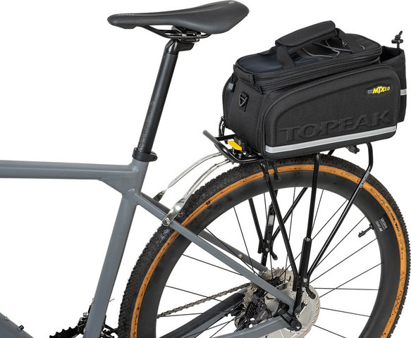 Topeak MTX TrunkBag DXP (MTX 2.0) with TrunkLock Pannier Bag - black | 19400 ml
