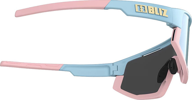 Bliz Lunettes de sport Fusion Small - matte pastel blue/smoke-ice blue