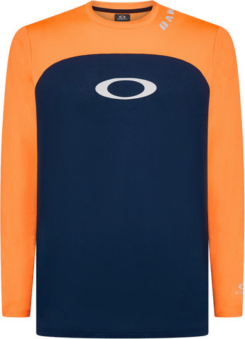 Oakley Maillot Free Ride RC L/S - orange-blue/L