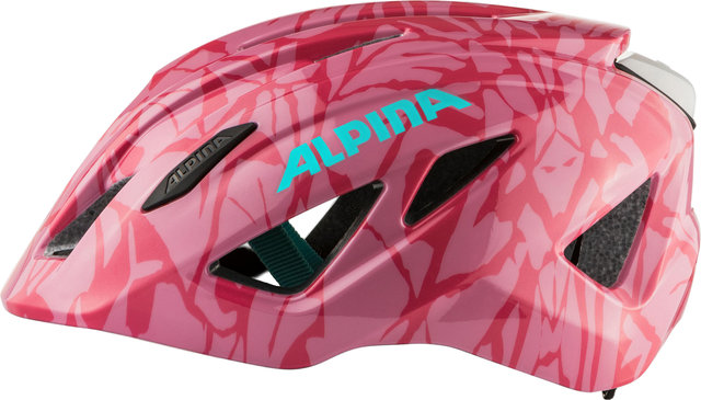 Alpina Pico Kinderhelm - pink sparkle gloss | 50 - 55 cm