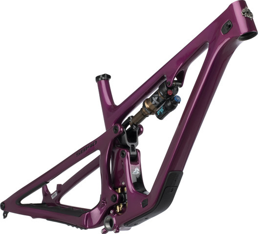 Yeti Cycles Kit cadre SB140 TURQ Carbon 29" - sangria/L