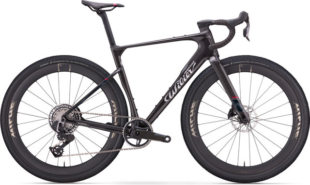 Wilier Vélo de gravel Rave SLR ID2 GRX Di2 1x12 Carbon Graff Allroad - glitch black | 170,0 mm | M | 28"