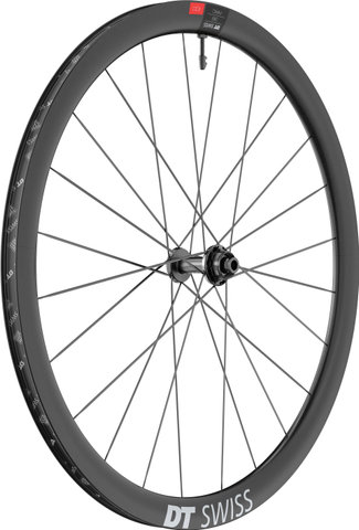 DT Swiss Juego de Ruedas ARC 1100 DICUT 38 Disc Center Lock 28" - negro/142 mm/100 mm/28"/Shimano carretera/100 mm/Shimano carretera/100 mm/142 mm