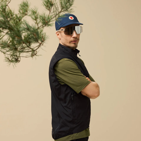 Fjällräven Gilet d'aventure extérieur Hoja - black | L