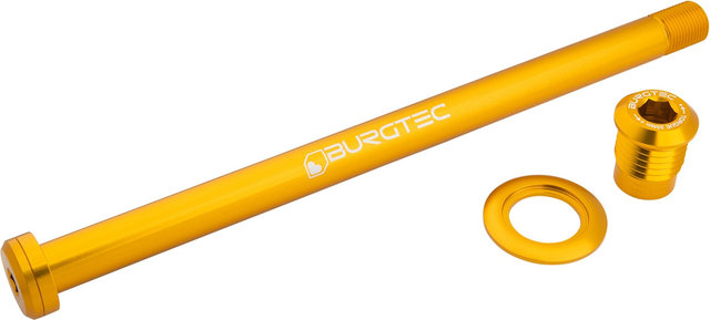 Burgtec 186 mm rear axle for Orbea - burgtec bullion gold