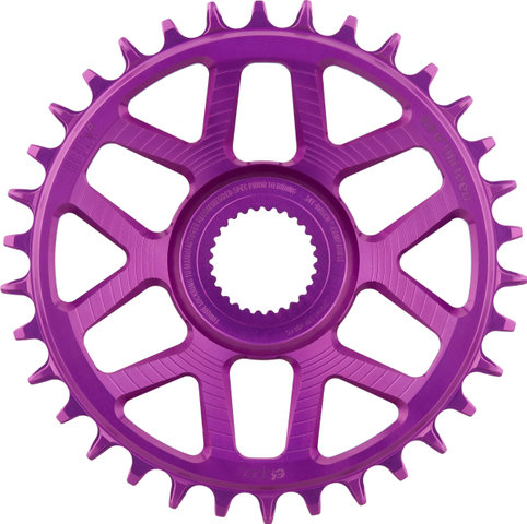 e*thirteen Helix Race espec Direct Mount Chainring for Bosch Gen4 - eggplant/34 