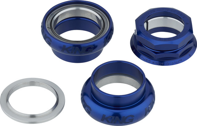 Chris King GripNut Sotto Voce EC34/28,6 - EC34/30 Gewindesteuersatz - navy/EC34/28,6 - EC34/30