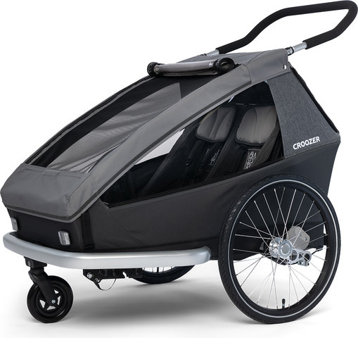 Croozer Remolque para niños Kid Keeke 2 - mountain grey/20"