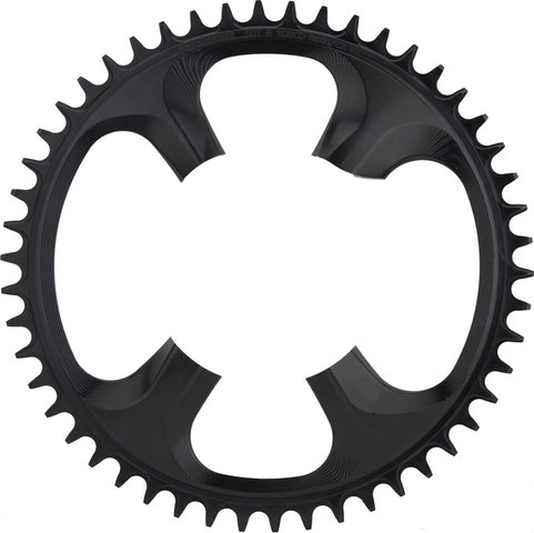Garbaruk Plateau Rond Asymétrique 4-Branches pour Shimano Ultegra 8000 - black/50 