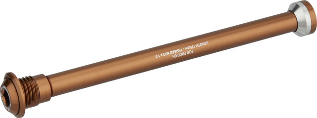 Burgtec Thru Axle 175 mm Rear for Propain - kash bronze/148 mm