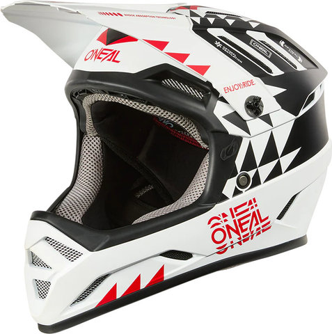 O'NEAL Backflip Knox Fullface-Helm - white-black | 63 - 64 cm