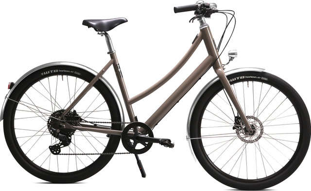 Pelago Bicycles Wellamo 27.5" E-Trekking Bike - walnut/28"/65 mm/M