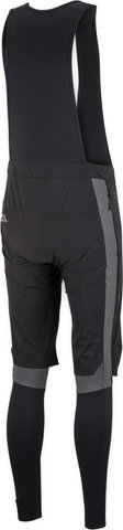 VAUDE Cuissard à Bretelles Mens Kuro Warm Hybrid Bib Tights - black/M