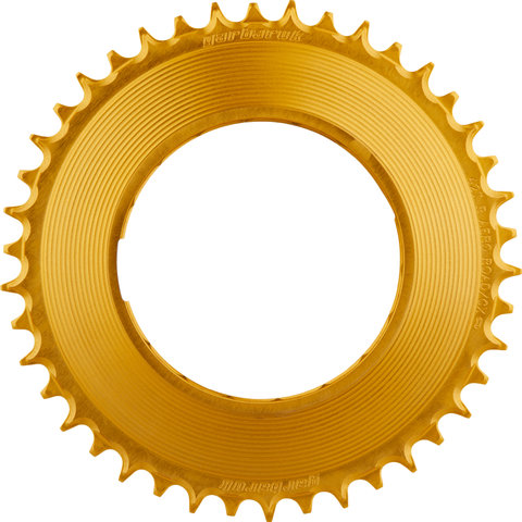 Garbaruk Plateau Thread Mount pour SRAM RED XPLR AXS PM Rond - gold | 42 | 42 