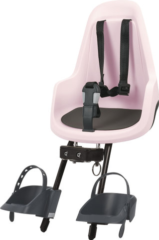 bobike Siège de Vélo pour Enfant Avant Go Mini pour Tube de Direction - cotton candy pink