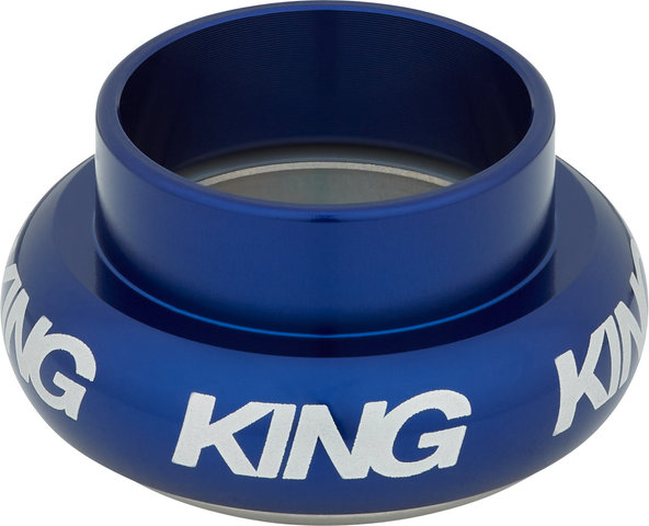 Chris King GripNut Bold EC30/25,4 - EC30/26 Gewindesteuersatz - navy/1"/EC30/25,4 - EC30/26
