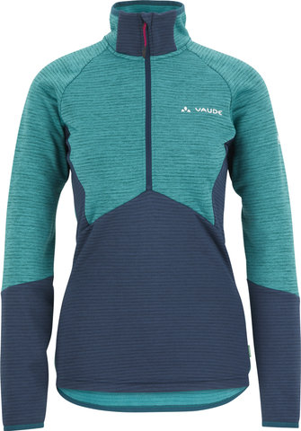 VAUDE Womens Larice HZ Fleece Jacke - mallard green/36/S