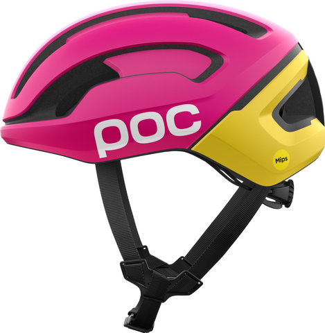 POC Omne Air MIPS Helm - rhos red matt-citrine yellow matt | 54 - 59 cm
