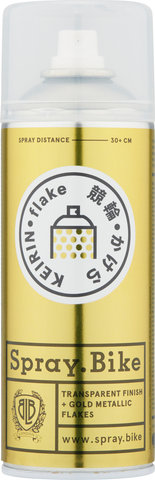 Spray.Bike Vernis en Aérosol Keirin - flake gold/flacon vaporisateur, 400 ml