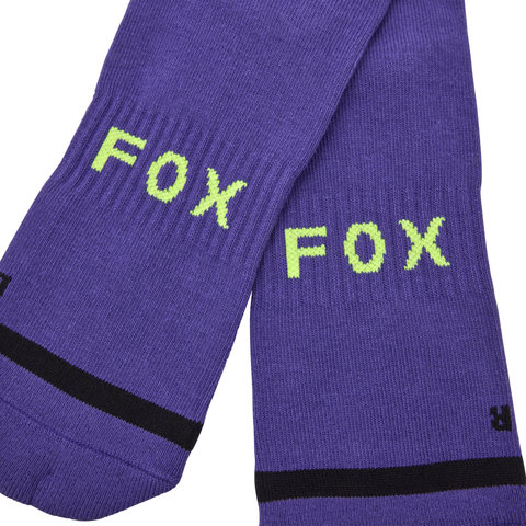 Fox Head 8" Defend Lunar Special Edition Socken - grape/36 - 41
