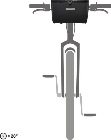 ORTLIEB Sac banane / Sacoche de Guidon Velo-Sling Flex - black