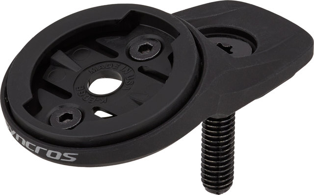 Syncros Attache à la Potence Fraser iC XC / XC Top Cap pour Compteurs Garmin - black