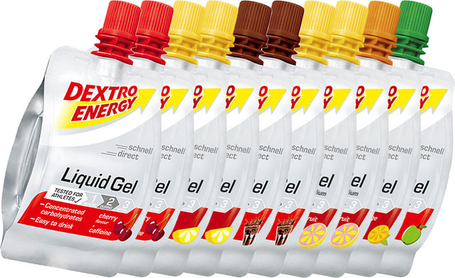 Dextro Energy Gel líquido - 10 unidades - mezcla/600 