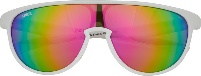 uvex sportstyle 515 Kids Sportbrille - white matt/mirror pink