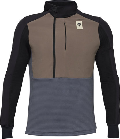 Fox Head Defend Thermal Hoodie Modell 2025 - ash/M