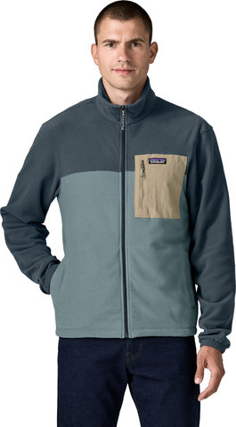 Patagonia Micro D Patch Pocket Men's Fleece Jacket - blue sage | S