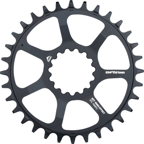 e*thirteen Kettenblatt Ultralight Guidering Direct Mount 1-fach - black/32 Z