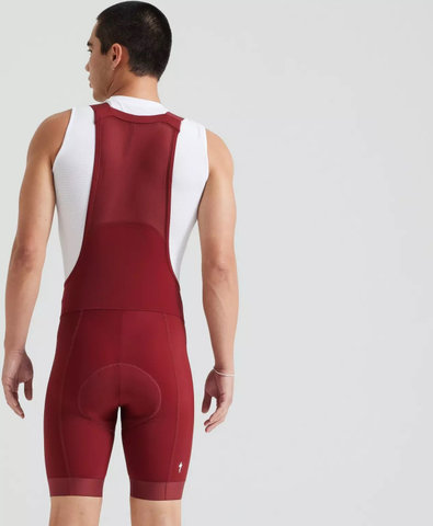 Specialized Foundation Bib Shorts - garnet red/S