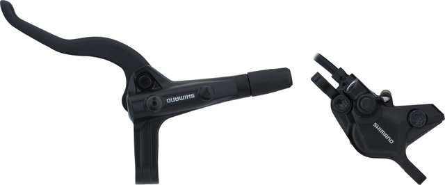 Shimano BR-MT410 + BL-MT401 Scheibenbremse J-Kit - schwarz/Vorderrad/links (seitenspezifisch)
