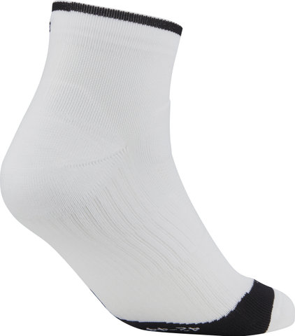VAUDE Chaussettes Bike Socks Short - blanc/42 - 44
