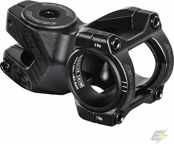 REVERSE Components Black One D-2 31.8/35 Stem - black stealth/50 mm/8°
