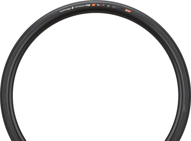 Challenge Criterium RS TE Handmade TLR 28" Folding Tyre - black/28 /27 mm/27-622