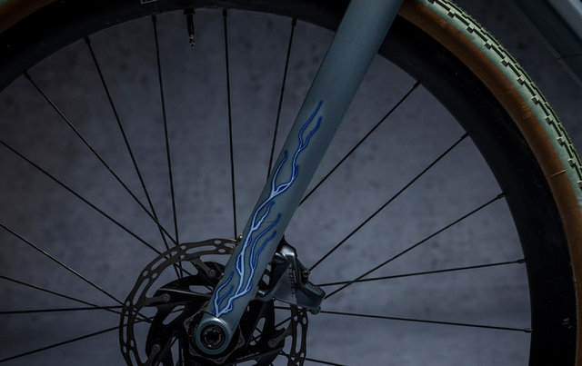 DYEDBRO Set de lámina protectora de cuadros gravel - lightning blue