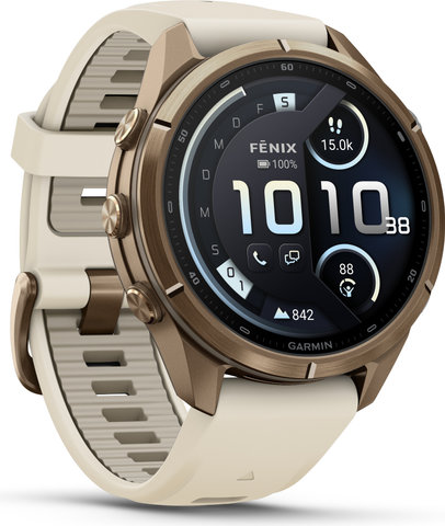 Garmin fēnix 9 Pro – inReach AMOLED Titanium 43 mm Multisport Smartwatch - 