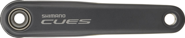 Shimano Juego de bielas CUES FC-U6000-2 con anillo protector de cadena - negro/175,0 mm
