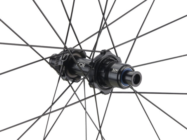 NEWMEN Juego de ruedas Advanced SL R.65 Streem Disc Center Lock Carbon 28" - black black | SRAM XDR | 142 mm | 100 mm | 28" | 100 mm | SRAM XDR | 100 mm | 142 mm | Non Boost | Non Boost