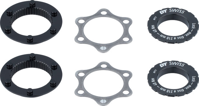 DT Swiss Set de Roues BR 2250 Classic Fatbike Disc Center Lock 26" - noir/150 mm/26"/150 mm/Shimano MTB/150 mm/197 mm/Shimano VTT/Boost/Boost